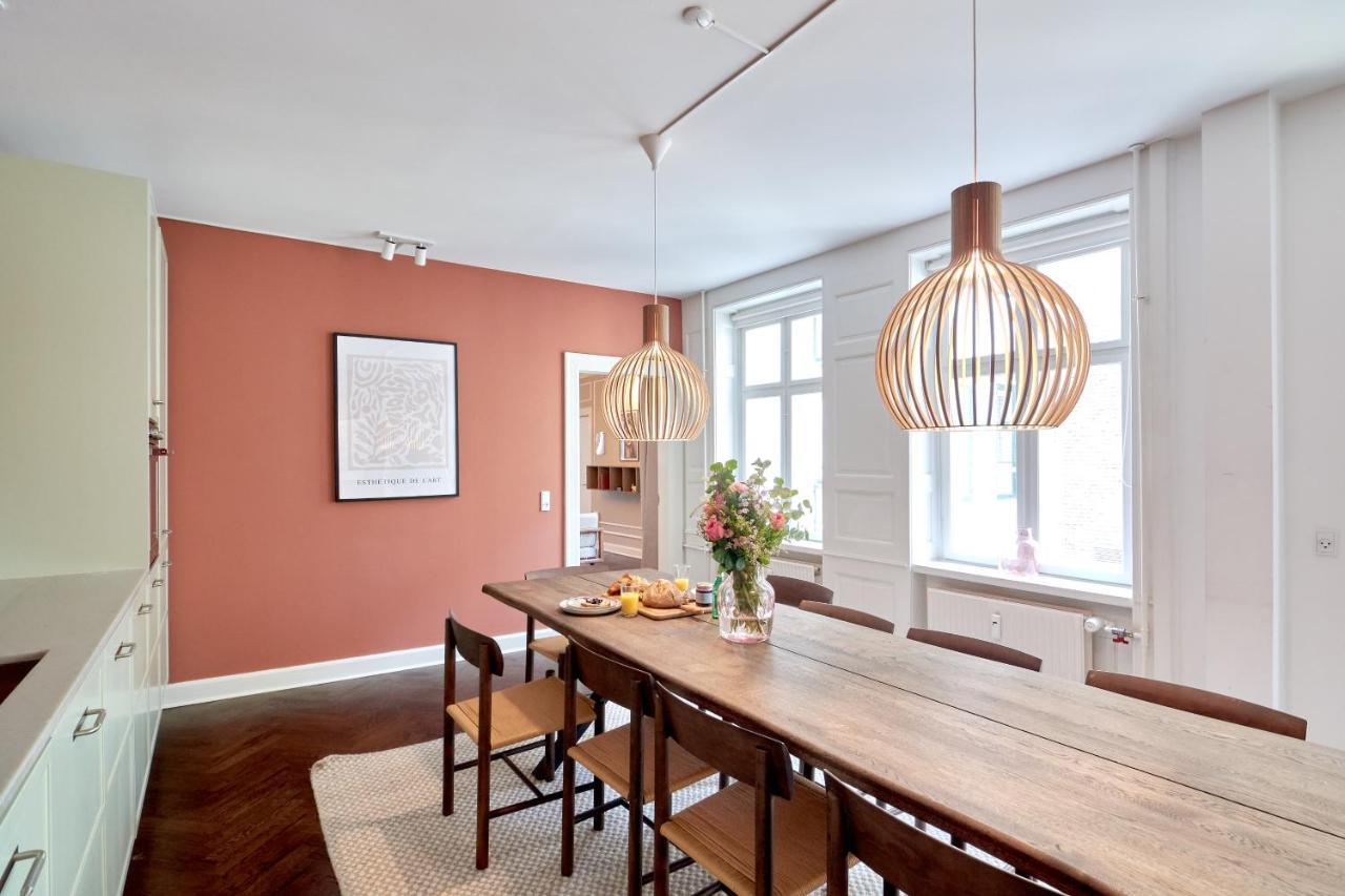 220Sqm Designer Apt - Copenhagen City Center - Private Balcony Eksteriør bilde