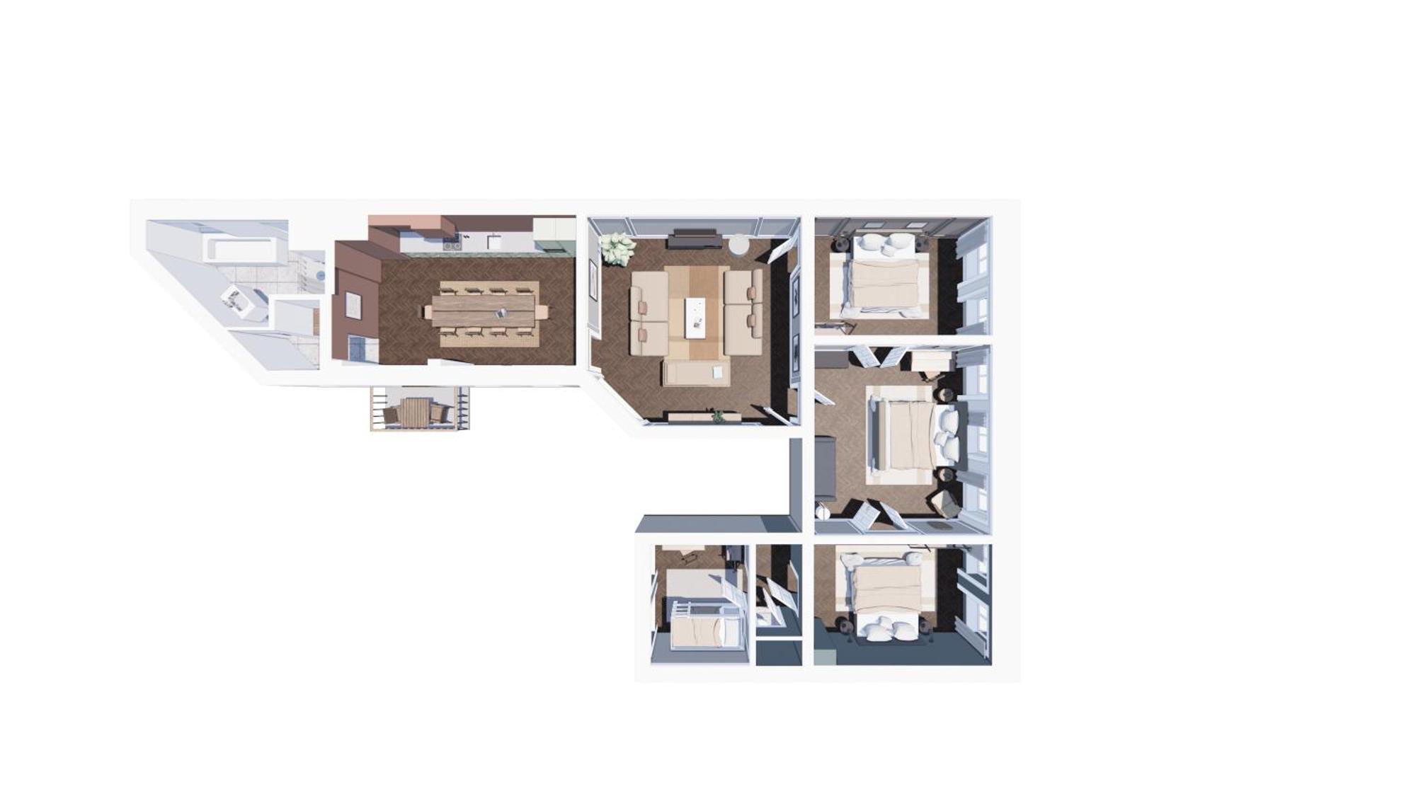 220Sqm Designer Apt - Copenhagen City Center - Private Balcony Eksteriør bilde
