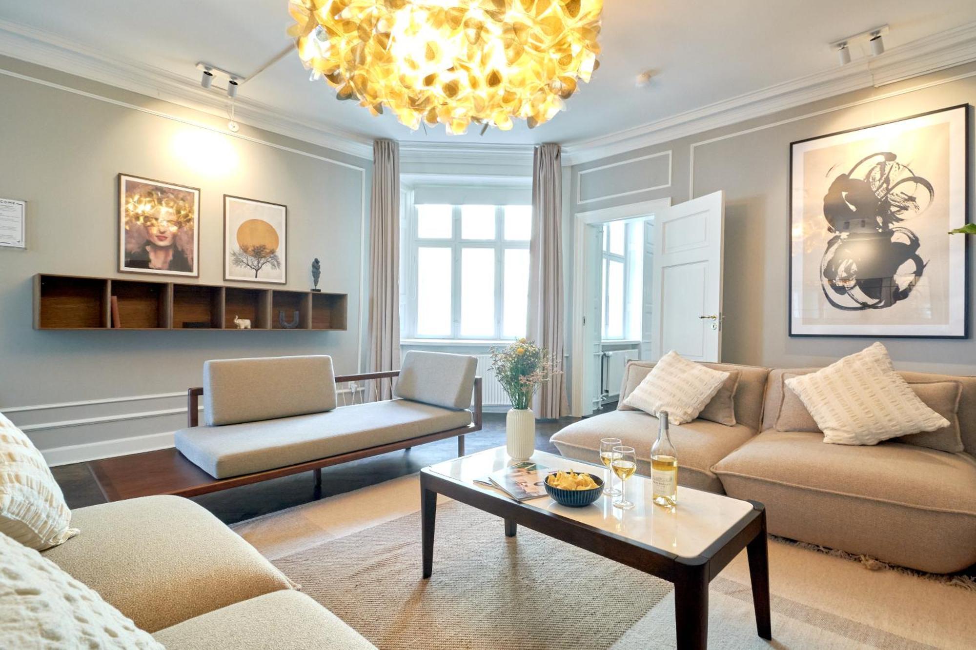 220Sqm Designer Apt - Copenhagen City Center - Private Balcony Eksteriør bilde