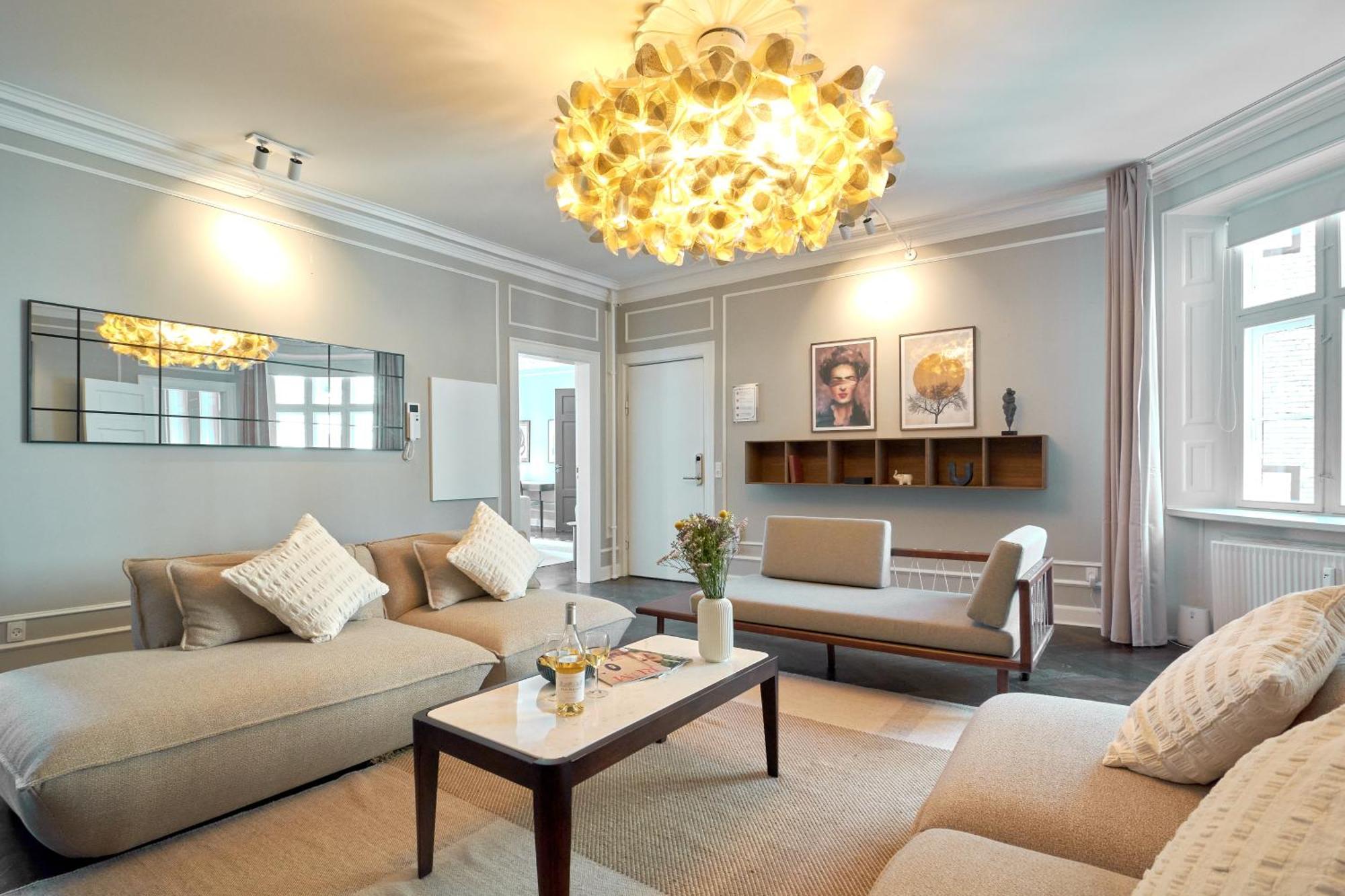220Sqm Designer Apt - Copenhagen City Center - Private Balcony Eksteriør bilde